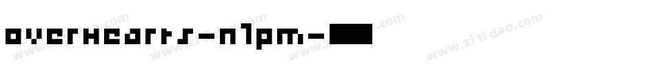 Overhearts-n1pM字体转换