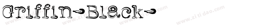 Griffin-Black字体转换