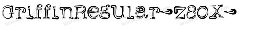 GriffinRegular-z8oX字体转换