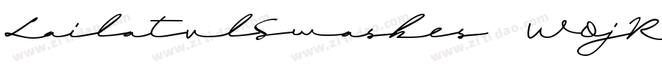 LailatulSwashes-0WOjR字体转换