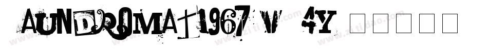 Laundromat1967-vA4y字体转换