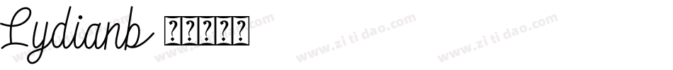 Lydianb字体转换