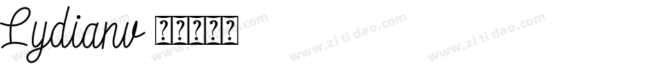 Lydianv字体转换