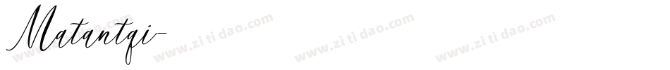 Matantqi字体转换