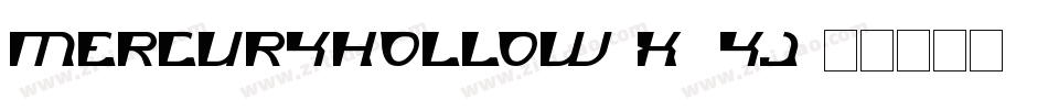 MercuryHollow-x0yj字体转换