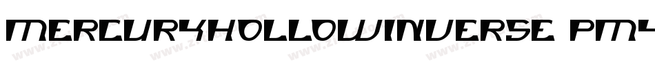 MercuryHollowInverse-pmyy字体转换