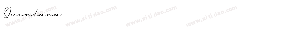 Quintana字体转换