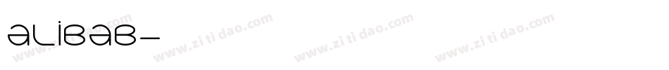 alibab字体转换