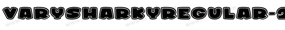 VarySharkyRegular-2elK字体转换