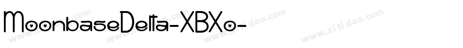 MoonbaseDelta-XBXo字体转换