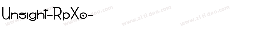 Unsight-RpXo字体转换