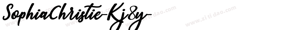SophiaChristie-Kj8y字体转换