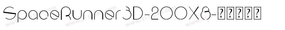 SpaceRunner3D-2OOX8字体转换