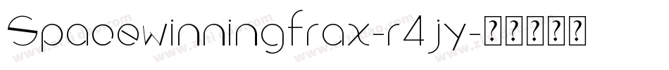 Spacewinningfrax-r4jy字体转换
