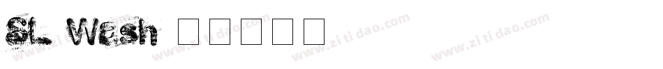 SL-Wash字体转换