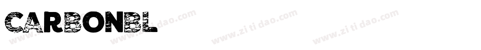 CARBONBL字体转换