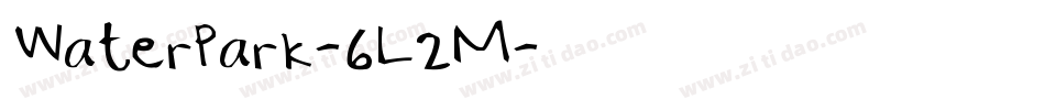 WaterPark-6L2M字体转换