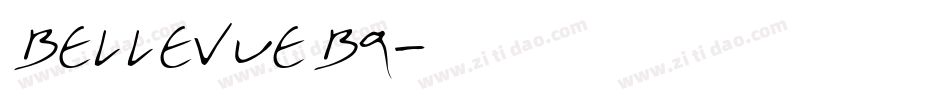 BellevueBQ字体转换