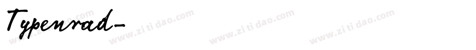 Typenrad字体转换