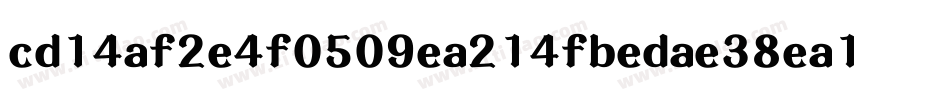 cd14af2e4f0509ea214fbedae38ea1db字体转换