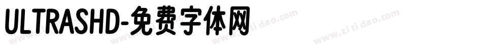 ULTRASHD字体转换