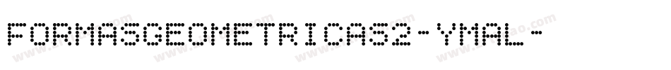 FormasGeometricas2-YMaL字体转换