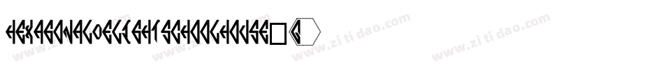 HexagonalDelightSchoolhouse-7qrP字体转换