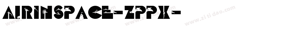 AirInSpace-zppX字体转换