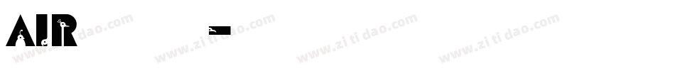 air换字体字体转换