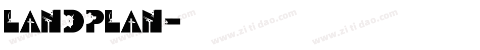LANDPLAN字体转换