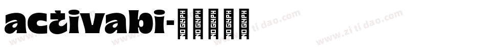 activabi字体转换