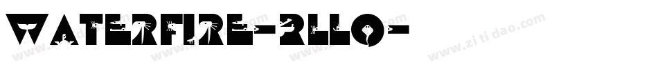 Waterfire-RLlo字体转换