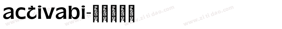activabi字体转换