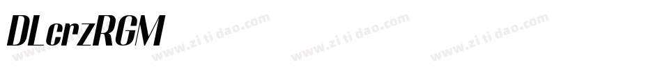 DLacruz-RGaM字体转换