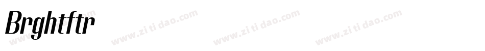 Brightfuture-87OA字体转换