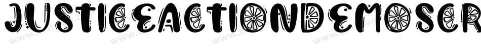 JusticeActionDemoScript-BWaD8字体转换