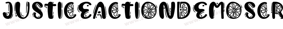 JusticeActionDemoScript-BWaD8字体转换