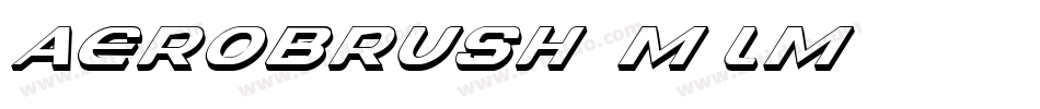 Aerobrush-8M8lM字体转换