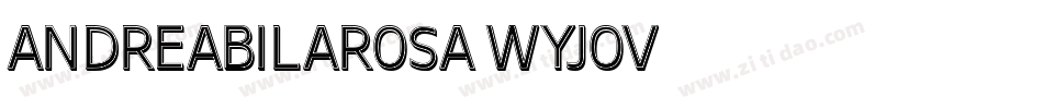 AndreaBilarosa-WyJov字体转换