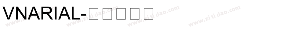 VNARIAL字体转换