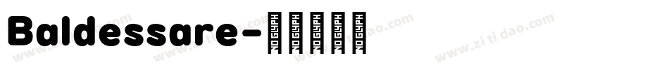 Baldessare字体转换
