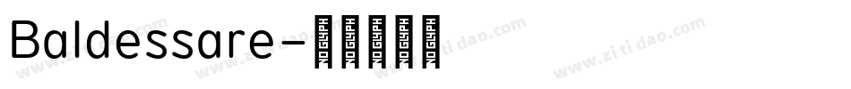 Baldessare字体转换