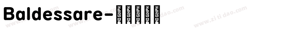 Baldessare字体转换