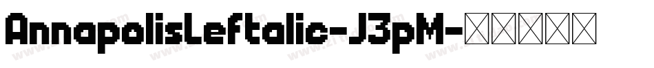 AnnapolisLeftalic-J3pM字体转换