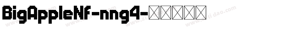 BigAppleNf-nng4字体转换
