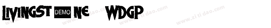 Livingstone-0WdGP字体转换