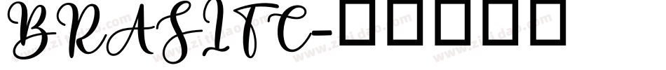 BRASITC字体转换