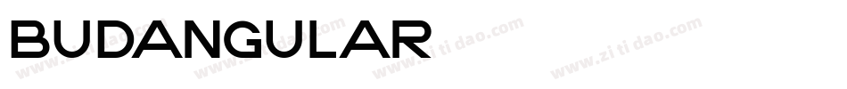 budangular字体转换