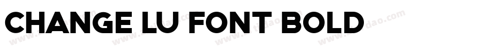 change_lu_font_bold字体转换