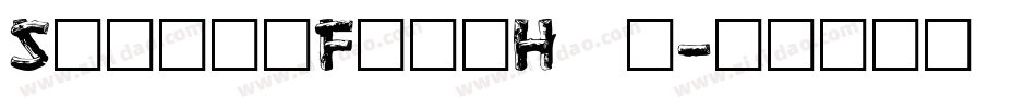SanariFontH001字体转换